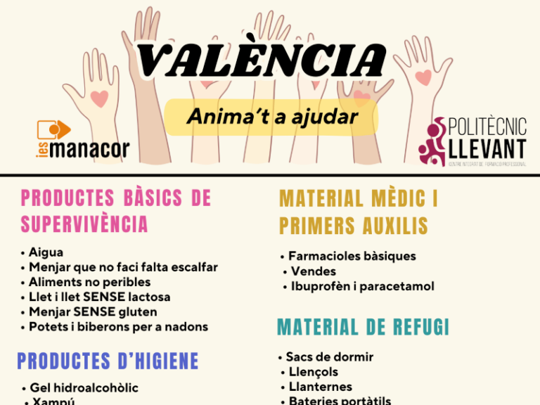 València: Anima’t a ajudar!